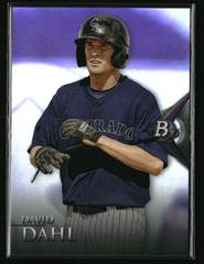 David Dahl [Purple Refractor] #29 Baseball Cards 2014 Bowman Platinum Chrome Prospects Prices
