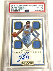Jamal Murray [Signed Jersey] #104 Basketball Cards 2016 Panini Grand Reserve Prices