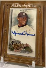 Mariano Rivera [X Gold Ink] #MA-MR Baseball Cards 2022 Topps Allen & Ginter Mini Autographs Prices