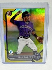 Adael Amador [Yellow] #BD-59 Baseball Cards 2022 Bowman Draft 1st Edition Prices