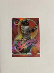 Fernando Tatis Jr. [Red] #SS-1 Baseball Cards 2023 Topps Pristine Swings of Summer Prices