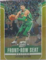 Jayson Tatum [Gold] #16 Basketball Cards 2018 Panini Contenders Optic Front Row Seat Prices