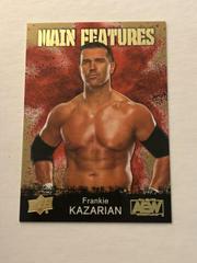 Frankie Kazarian [Gold] Wrestling Cards 2021 Upper Deck AEW Main Features Prices