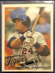 Miguel Cabrera Baseball Cards 2010 Topps Chrome Prices