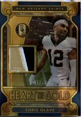 Chris Olave [Sapphire] #11 Football Cards 2023 Panini Gold Standard Heart of Threads Prices