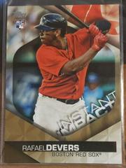 Rafael Devers [Gold] #II-8 Baseball Cards 2018 Topps Instant Impact Prices