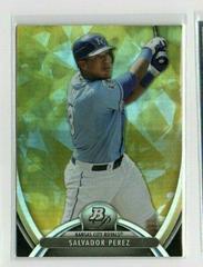 Salvador Perez [Gold] Baseball Cards 2013 Bowman Platinum Prices