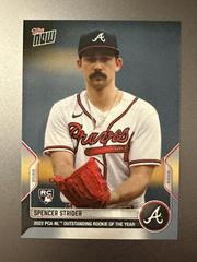 Spencer Strider Baseball Cards 2022 Topps Now Players Choice Awards Prices