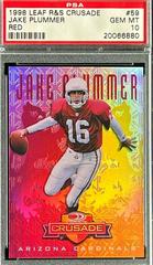 Jake Plummer [Red] #59 Football Cards 1998 Leaf Rookies & Stars Crusade Prices