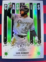 Luis Robert [Green] Baseball Cards 2022 Topps Chrome New Classics Prices