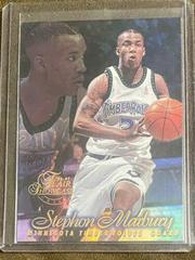 Stephon Marbury [Row 1] Basketball Cards 1997 Flair Showcase Prices