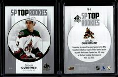 Dylan Guenther #TR-3 Hockey Cards 2022 SP Authentic Top Rookies Prices