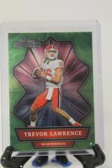 Trevor Lawrence [Green] Football Cards 2021 Wild Card Alumination Prices