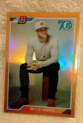 Bryce Harper [Orange] #92B-BH Baseball Cards 2017 Bowman 1992 Chrome Prices