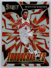 Scottie Barnes [Silver Prizm] Basketball Cards 2021 Panini Select Turbo Charged Prices
