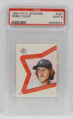 Robin Yount #167 Baseball Cards 1983 O Pee Chee Stickers Prices
