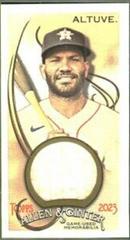 Jose Altuve Baseball Cards 2023 Topps Allen & Ginter Mini Framed Relics Prices