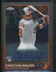 Christian Walker Baseball Cards 2015 Topps Chrome Autograph Rookies Prices