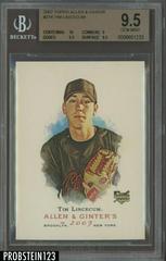 Tim Lincecum #274 Baseball Cards 2007 Topps Allen & Ginter Prices