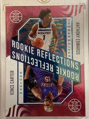 Vince Carter, Anthony Edwards [Pink] #13 Basketball Cards 2020 Panini Illusions Rookie Reflections Prices