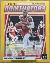 Dejounte Murray [Gold] #12 Basketball Cards 2022 Panini Donruss Optic Elite Dominators Prices