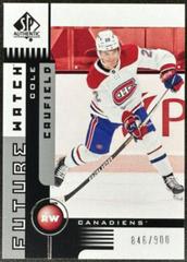 Cole Caufield #01FW-CC Hockey Cards 2021 SP Authentic 2001-02 Retro Future Watch Prices