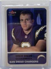 Drew Brees [Tiffany] #8 Football Cards 2002 Fleer Prices