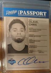 Chris Olave Football Cards 2022 Panini Prestige NFL Passport Signatures Prices