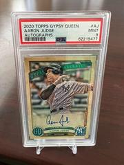 Aaron Judge #AJ Baseball Cards 2020 Topps Gypsy Queen Autographs Prices
