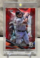 Miguel Cabrera [Red Lava] #42 Baseball Cards 2022 Bowman's Best Prices