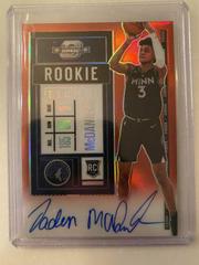 Jaden McDaniels [Autograph Red] Basketball Cards 2020 Panini Contenders Optic Prices