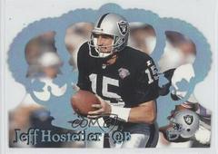 Jeff Hostetler [Blue Holofoil] #6 Football Cards 1995 Pacific Crown Royale Prices