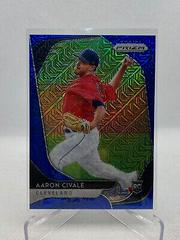 Aaron Civale [Blue Mojo Prizm] #211 Baseball Cards 2020 Panini Prizm Prices