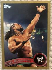 Kofi Kingston [Gold] Wrestling Cards 2011 Topps WWE Prices