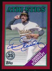 Dennis Eckersley [Red] Baseball Cards 2023 Topps Silver Pack 1988 35th Anniversary Autographs Prices