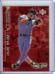 Derek Jeter [Double] #56 Baseball Cards 1999 Upper Deck Black Diamond Prices