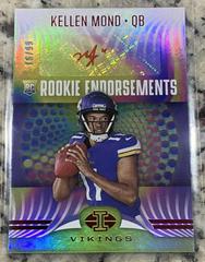 Kellen Mond [Red] #RE-21 Football Cards 2021 Panini Illusions Rookie Endorsements Autographs Prices