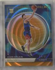 Christian Braun [Orange] #244 Basketball Cards 2022 Panini Recon Prices