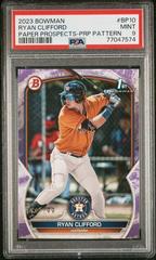 Ryan Clifford [Purple Pattern] #BP-10 Baseball Cards 2023 Bowman Paper Prospects Prices