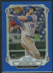 Jeff McNeil [Blue Refractor] #BSR-91 Baseball Cards 2019 Bowman Sterling Prices