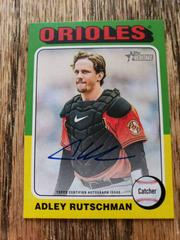 Adley Rutschman #ROA-AR Baseball Cards 2024 Topps Heritage Real One Autograph Prices