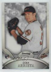 Jake Arrieta [Refractor] #21 Baseball Cards 2010 Bowman Sterling Prices