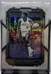 Magic Johnson [White Sparkle] Basketball Cards 2023 Panini Prizm Draft Picks Prices