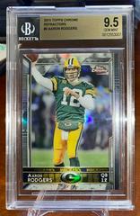 Aaron Rodgers [Refractor] #2 Football Cards 2015 Topps Chrome Prices