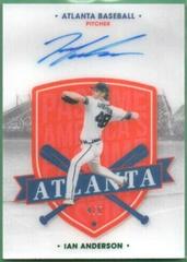 Ian Anderson [Green] Baseball Cards 2021 Panini Chronicles America's Pastime Autographs Prices