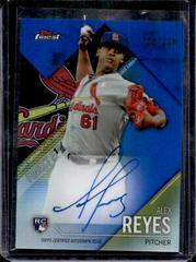 Alex Reyes [Blue Refractor] Baseball Cards 2017 Topps Finest Firsts Autographs Prices