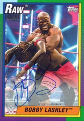 Bobby Lashley [Green] Wrestling Cards 2021 Topps Heritage WWE Autographs Prices