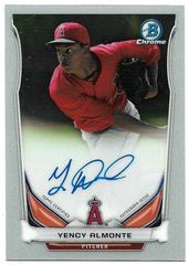 Yency Almonte #YA Baseball Cards 2014 Bowman Chrome Autograph Prospects Prices