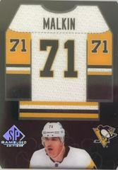Evgeni Malkin Hockey Cards 2021 SP Game Used Frameworks Prices