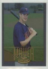 Joe Mauer [Class 1 Gold] #164 Baseball Cards 2002 Topps Gold Label Prices